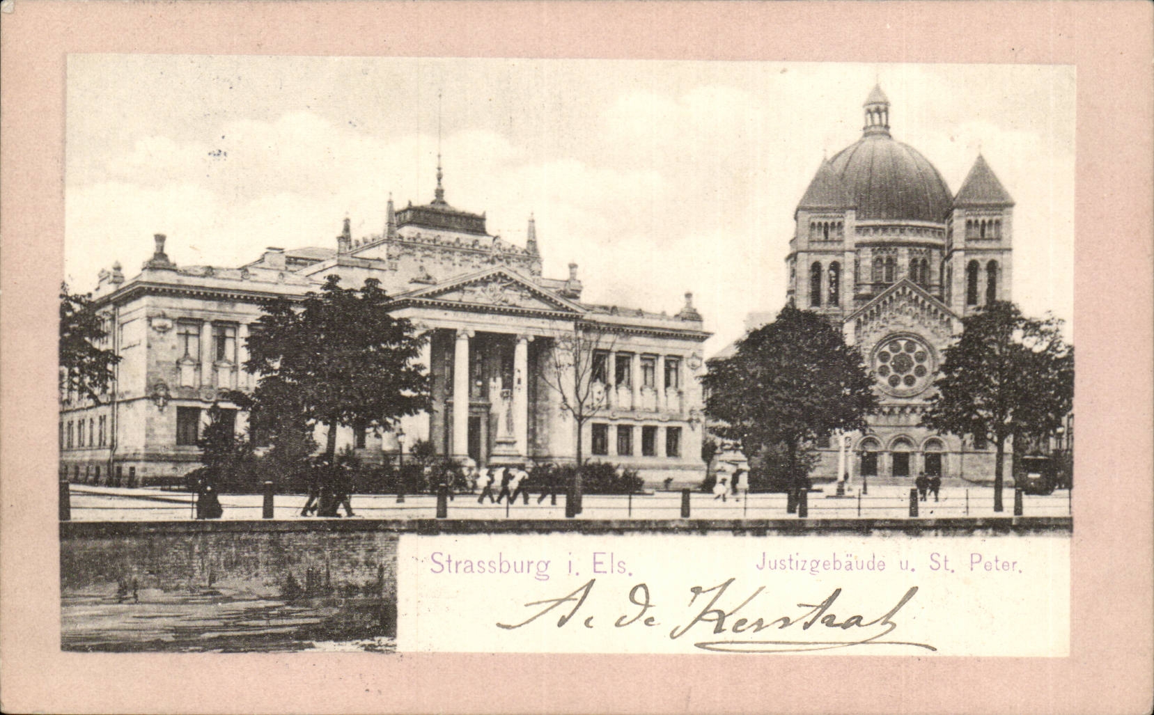 CPA Strasbourg Palais de justice