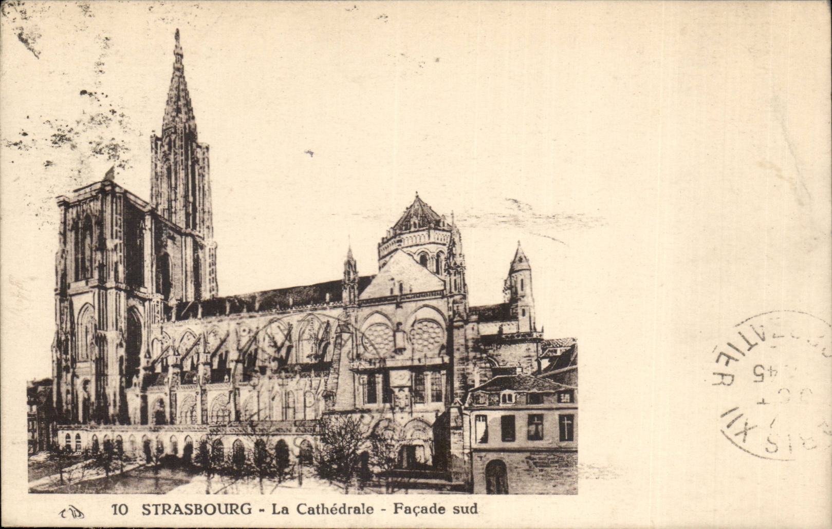 CPA Strasbourg Cathedrale 