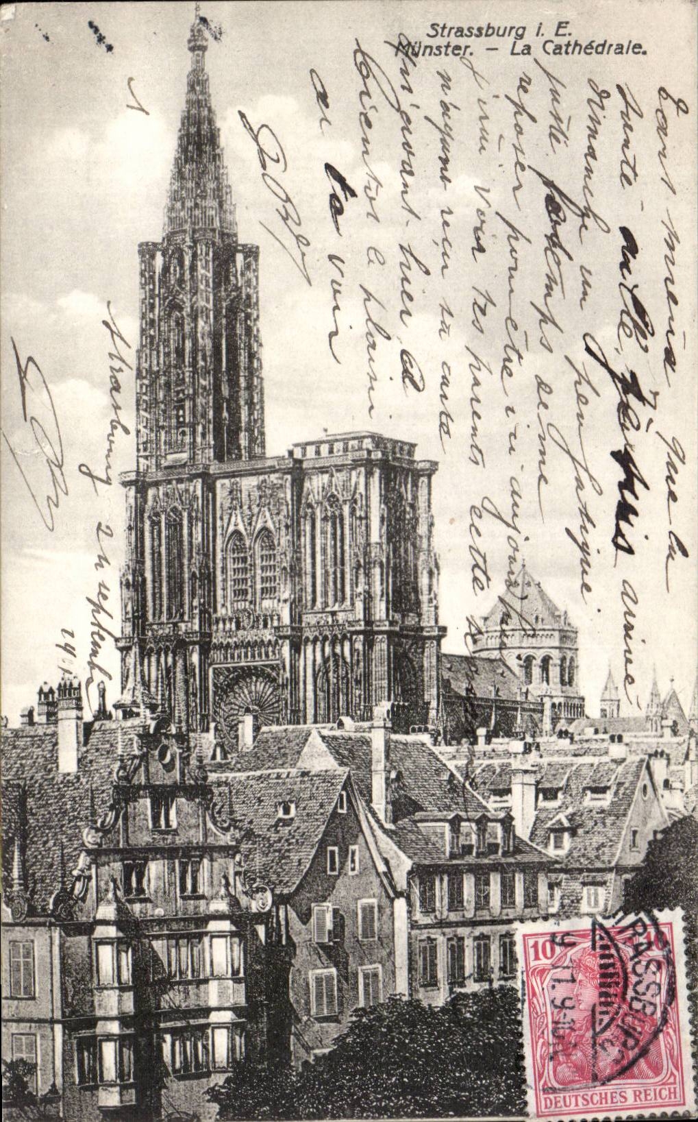 CPA Strasbourg Cathedrale