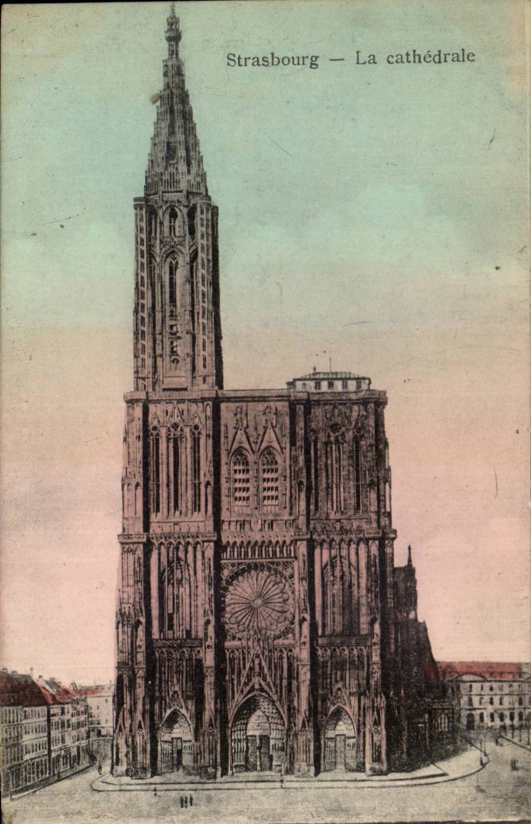 CPA Strasbourg La cathedrale