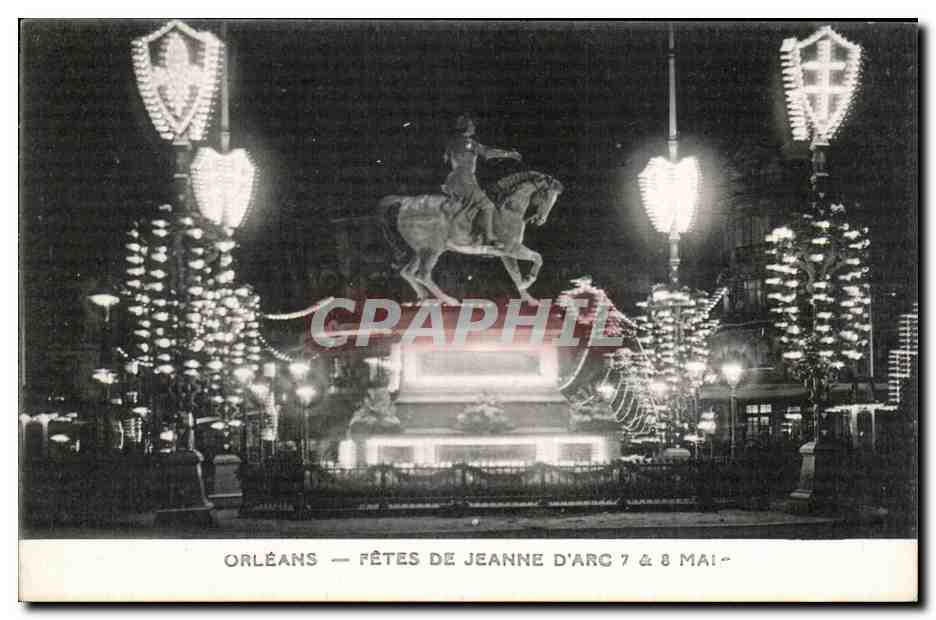 CPA orleans Fetes de Jeanne d'arc 7 et 8 mai