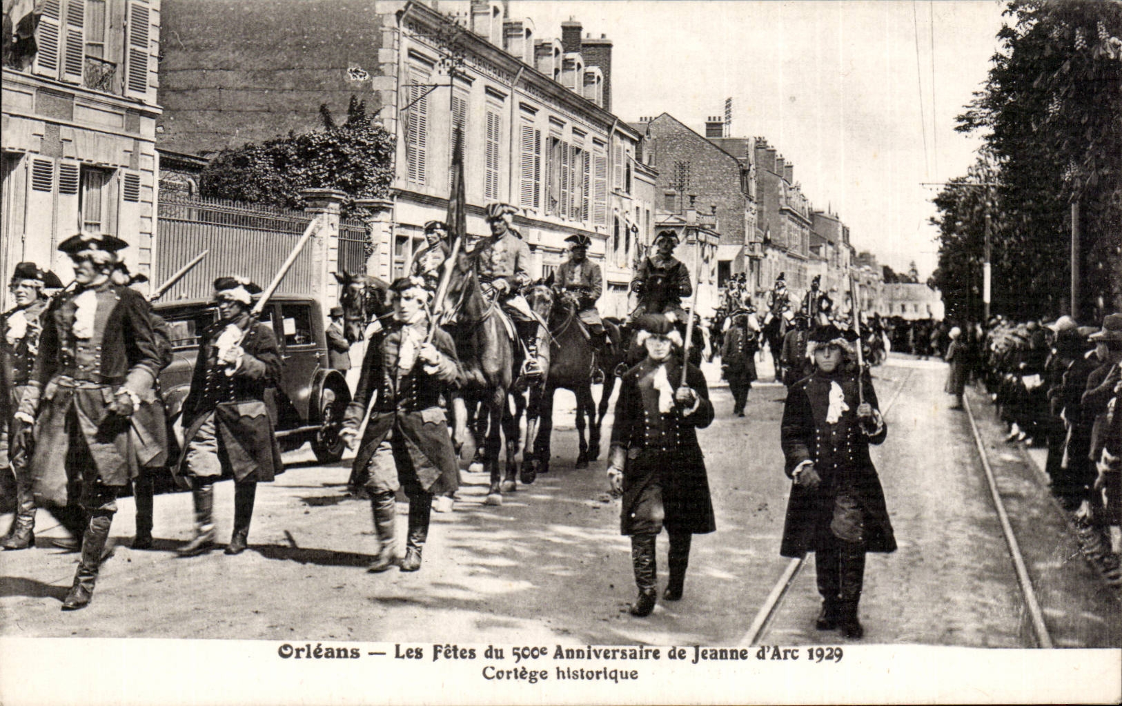 CPA orleans Fetes de Jeanne d'arc des 7 et 8 mai 500eme anniversaire 1929 Cortege historique