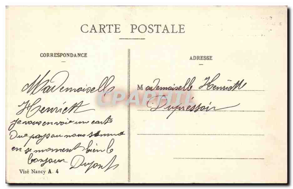 CPA Badonwiller L'hotel de ville apres les bombardements de fevrier et mars — Back