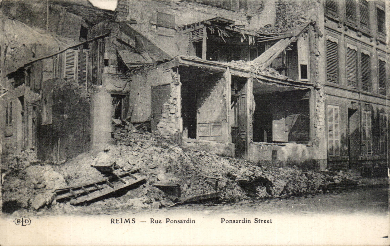 CPA Reims Rue Ponsardin