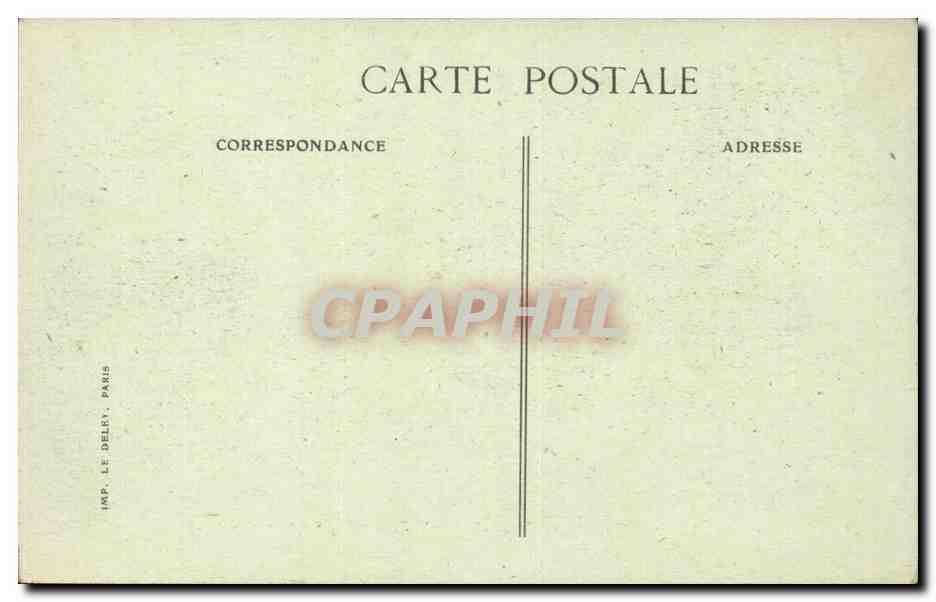 CPA Reims Rue Ponsardin — Verso