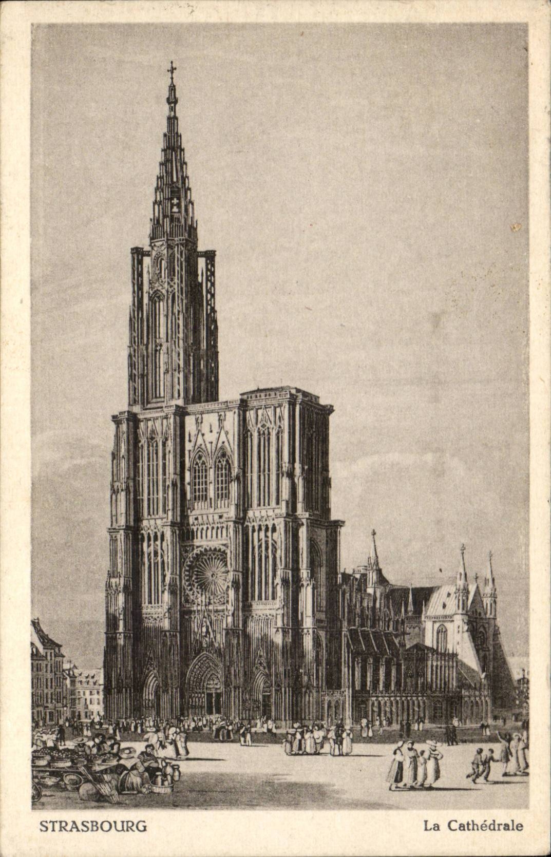 CPA Strasbourg La cathedrale
