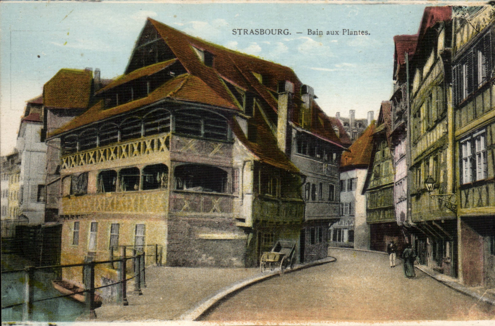 Strasbourg — Bain aux Plantes — Félix Loib, éditeur Strasbourg