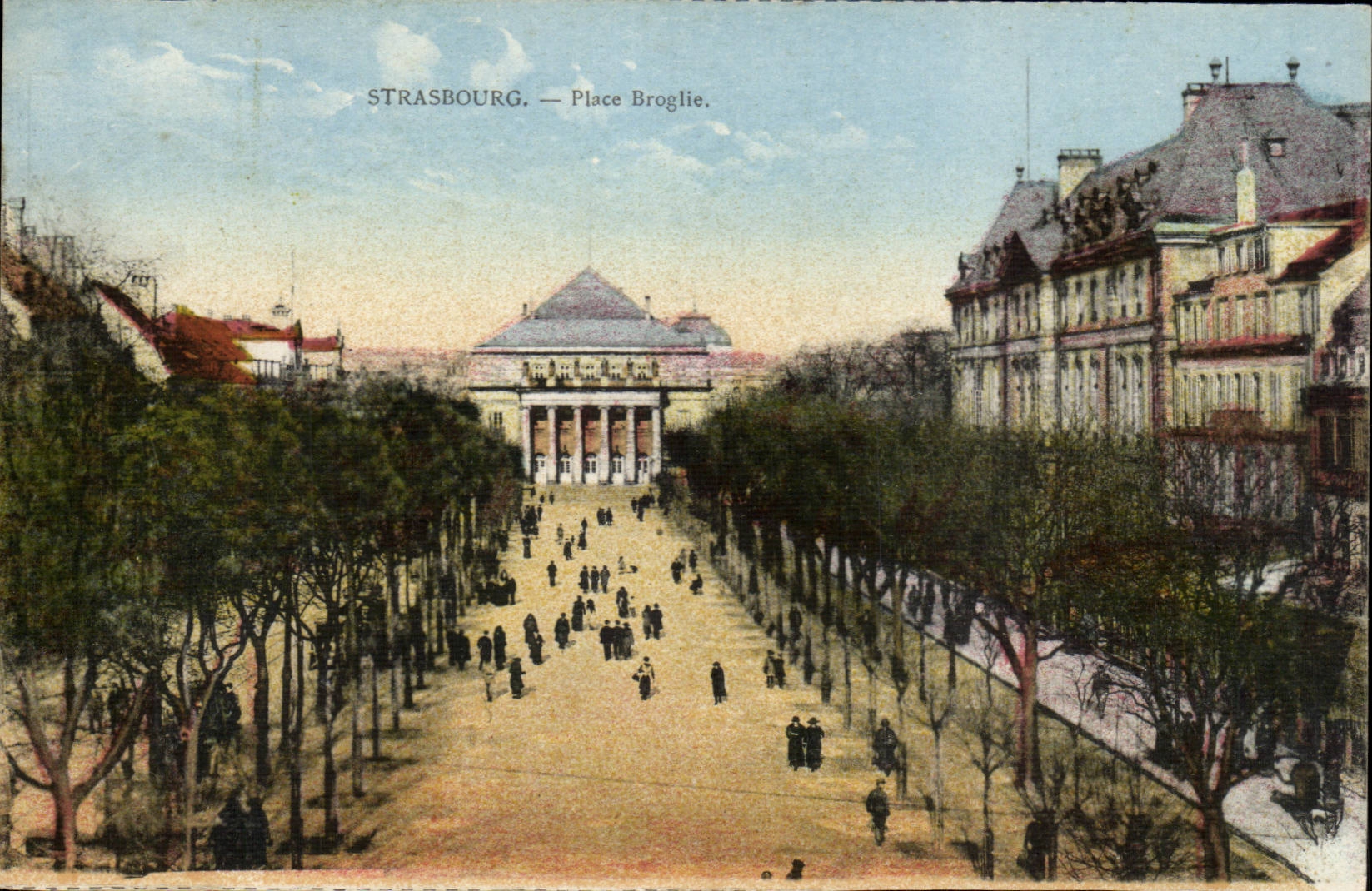 CPA Strasbourg Place Broglie