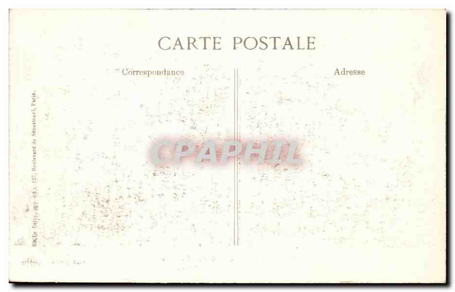 Explosion de Saint-Denis — Partie du Fort qui a sauté — Vincé, Paris — Rückseite