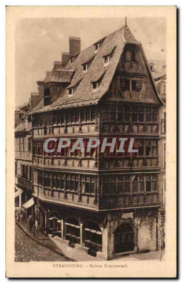 CPA Strasbourg Maison Kammerzell