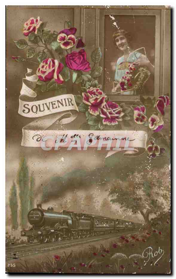 CPA Fantaisie Femme Taine d Mlle Germaine