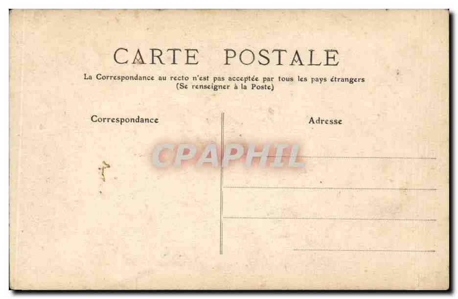 CPA Fantaisie Femme Fleurs — Rückseite