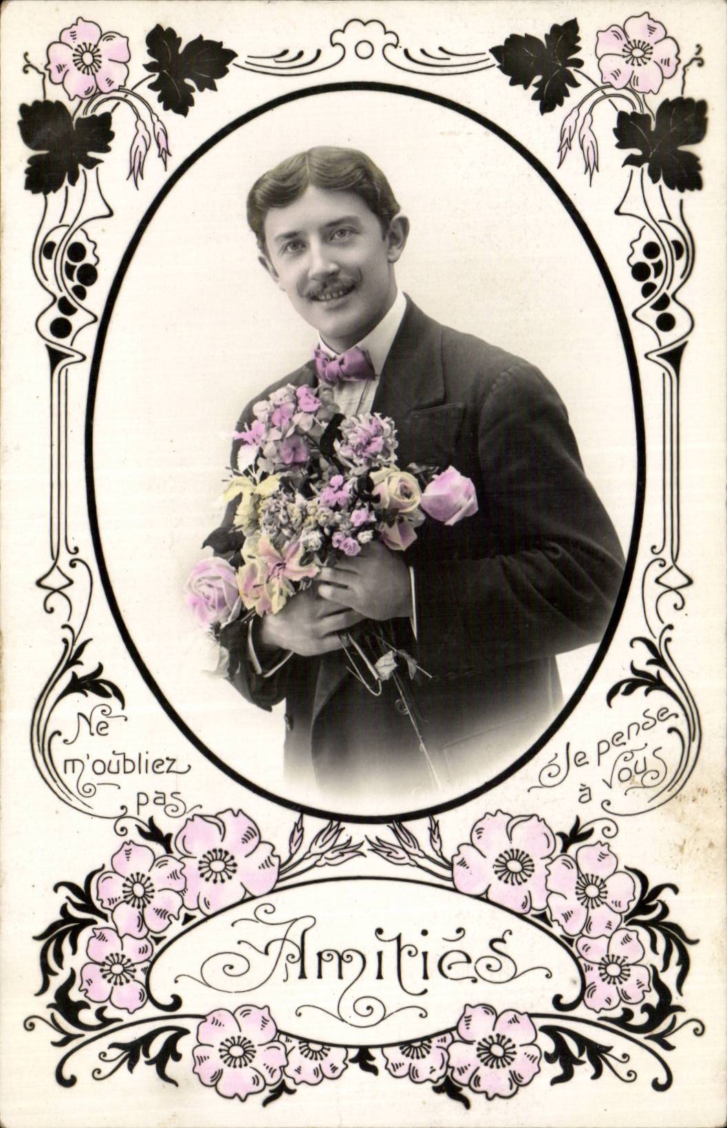 CPA Fantaisie Homme