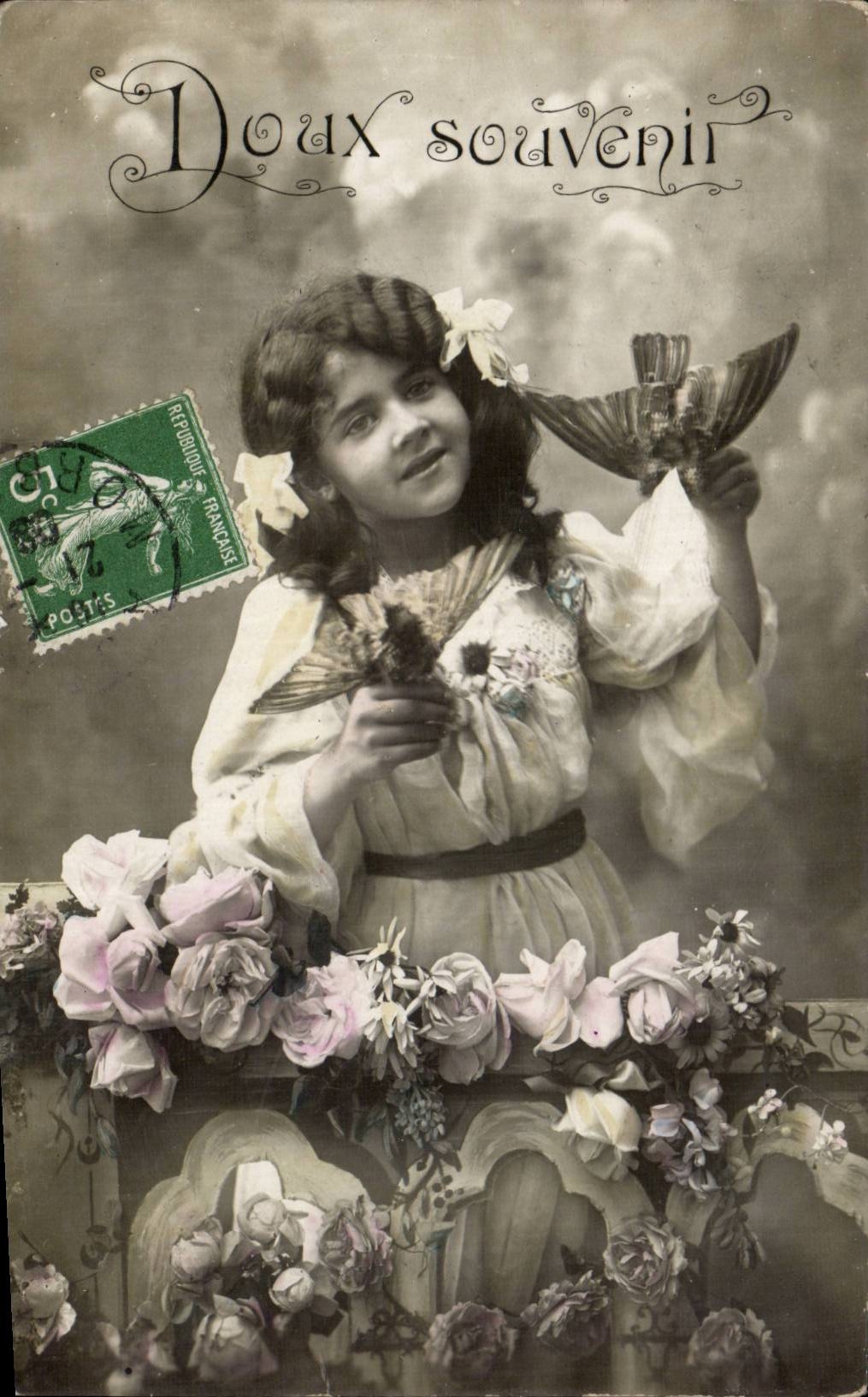 CPA Fantaisie Enfant Doux souvenir 