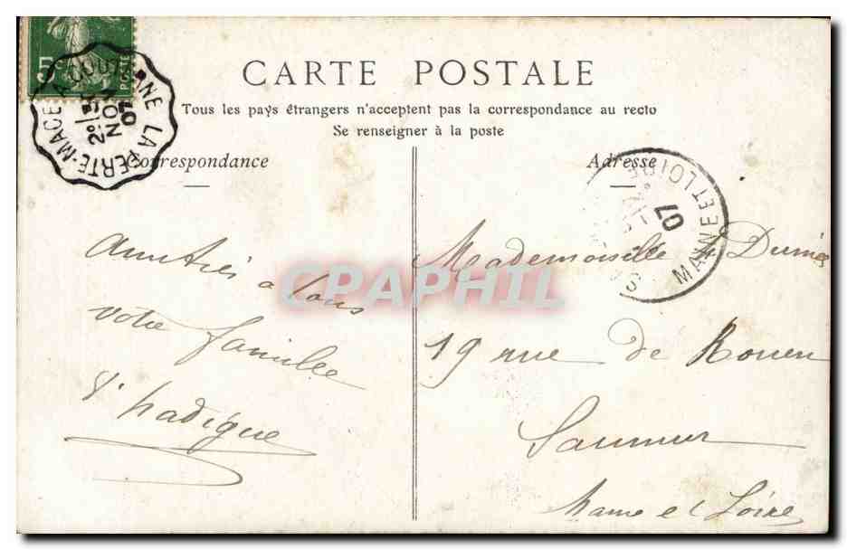 CPA Fantaisie Enfant  — Verso