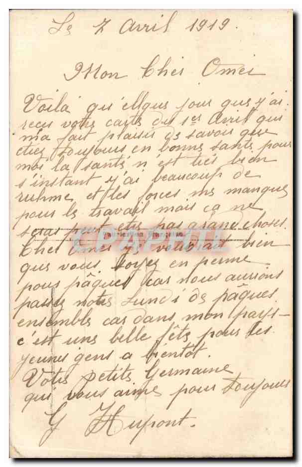 Jeune femme en châle et bonnet — Roses d'Alsace, Fleurs de France — REX 968 — Reverso