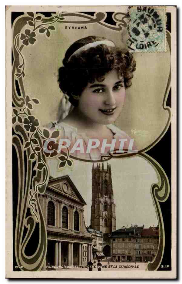 Fribourg (Suisse) - La Dame et la Cathédrale — EYREAMS, S.I.P.