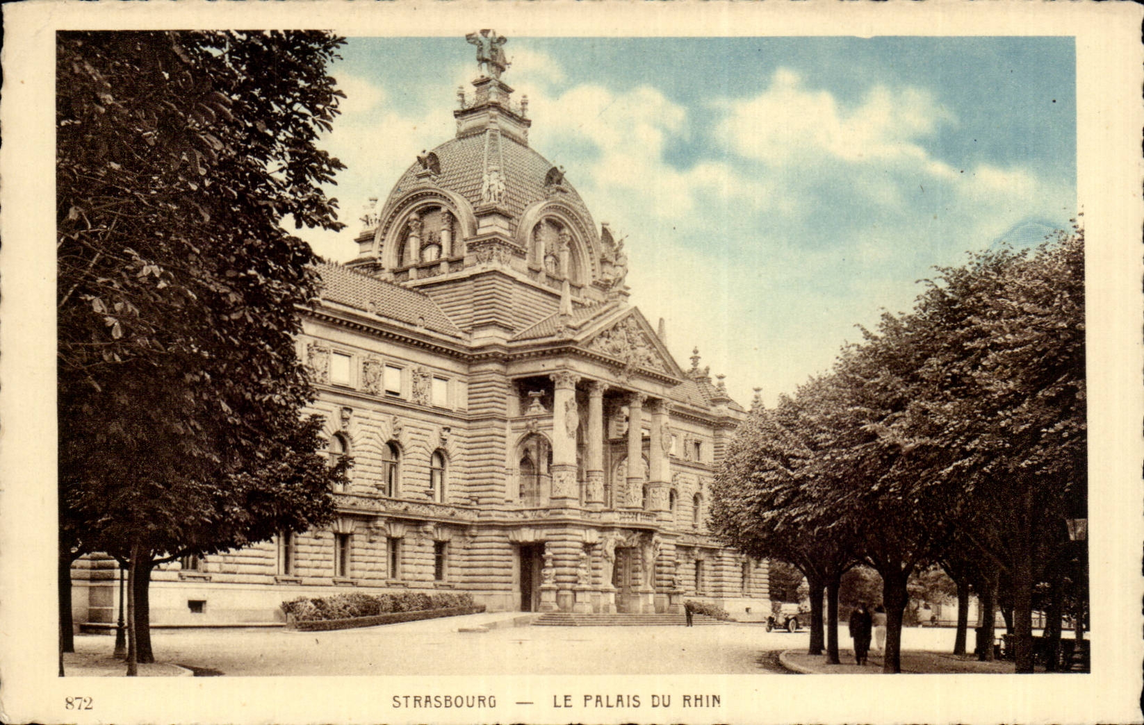 Strasbourg CPA Le palais du Rhin