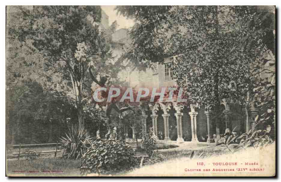 CPA Toulouse Musee Cloitre des Augustins 