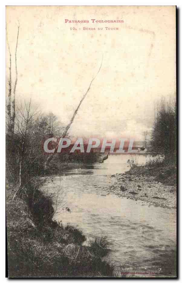 CPA Paysages toulousains Bords du Touch