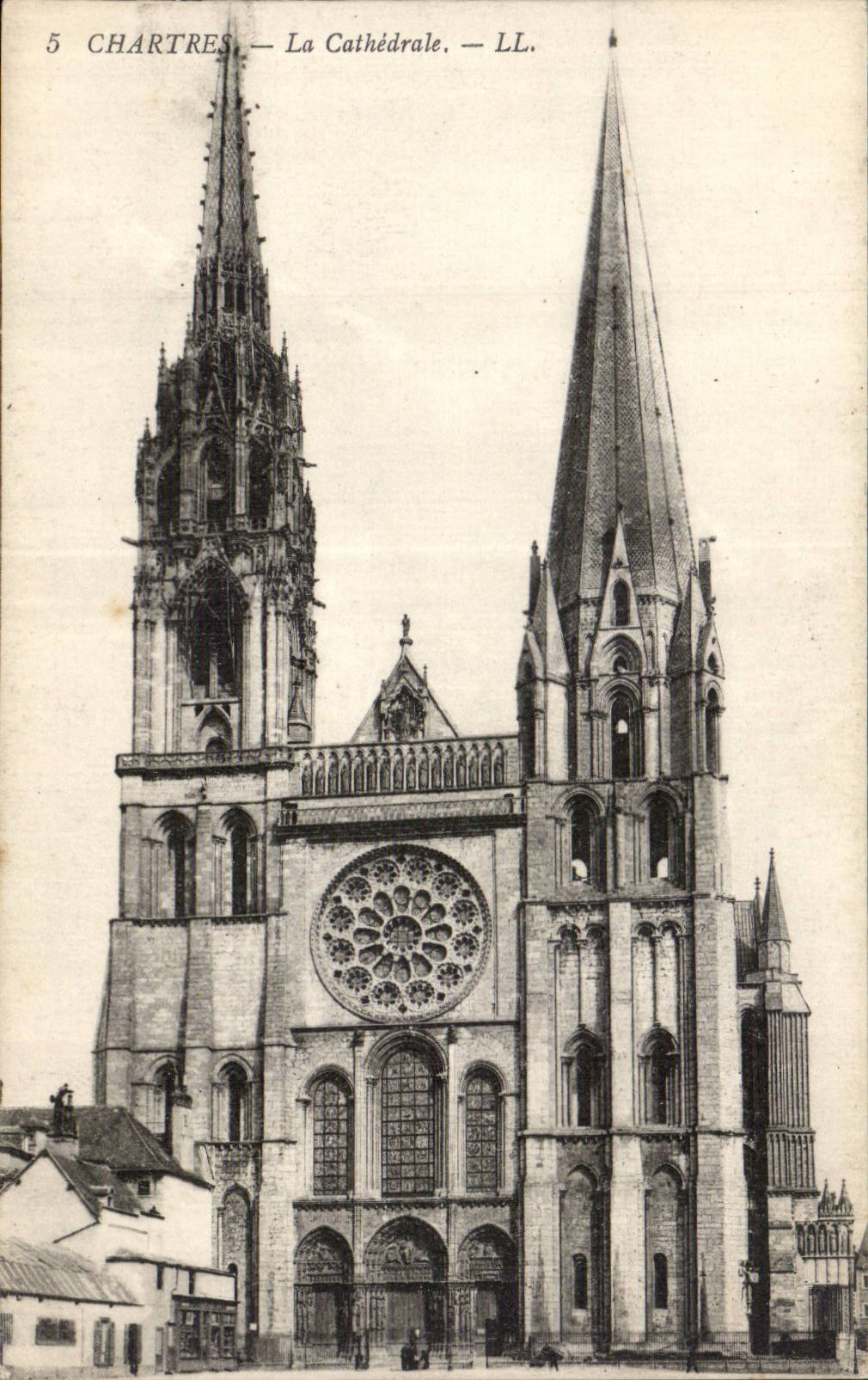 Chartres CPA La cathedrale