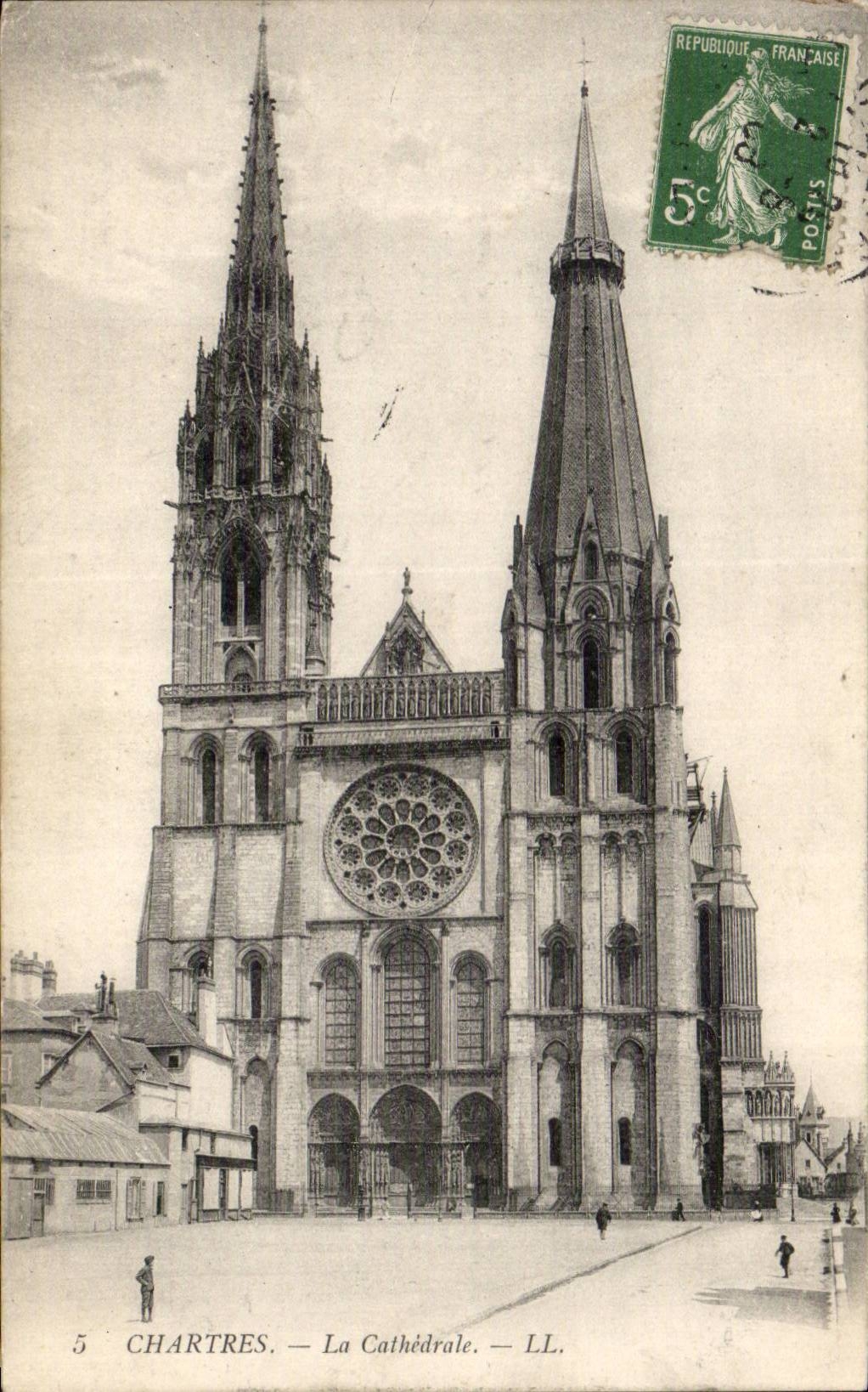 Chartres CPA La cathedrale