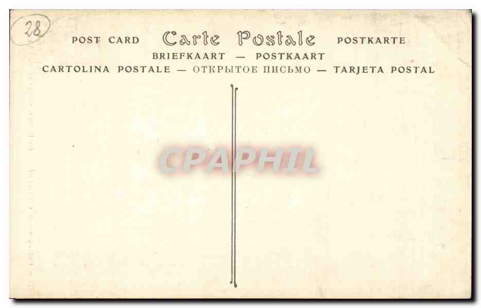 Cathédrale de CHARTRES — La Rosace, vue prise du Chœur — ND. Phol. n°721 — Reverso