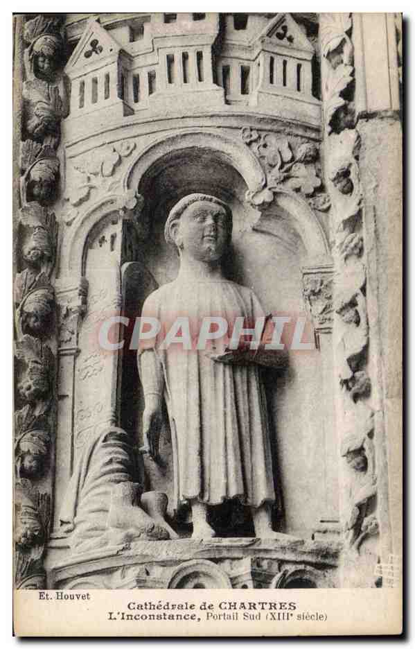 Chartres CPA Cathedrale L'inconscience