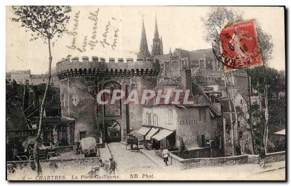 Chartres CPA La porte Guillaume