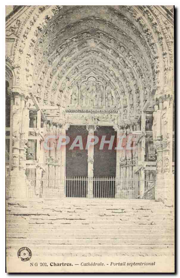 Chartres — Cathédrale — Portail septentrional