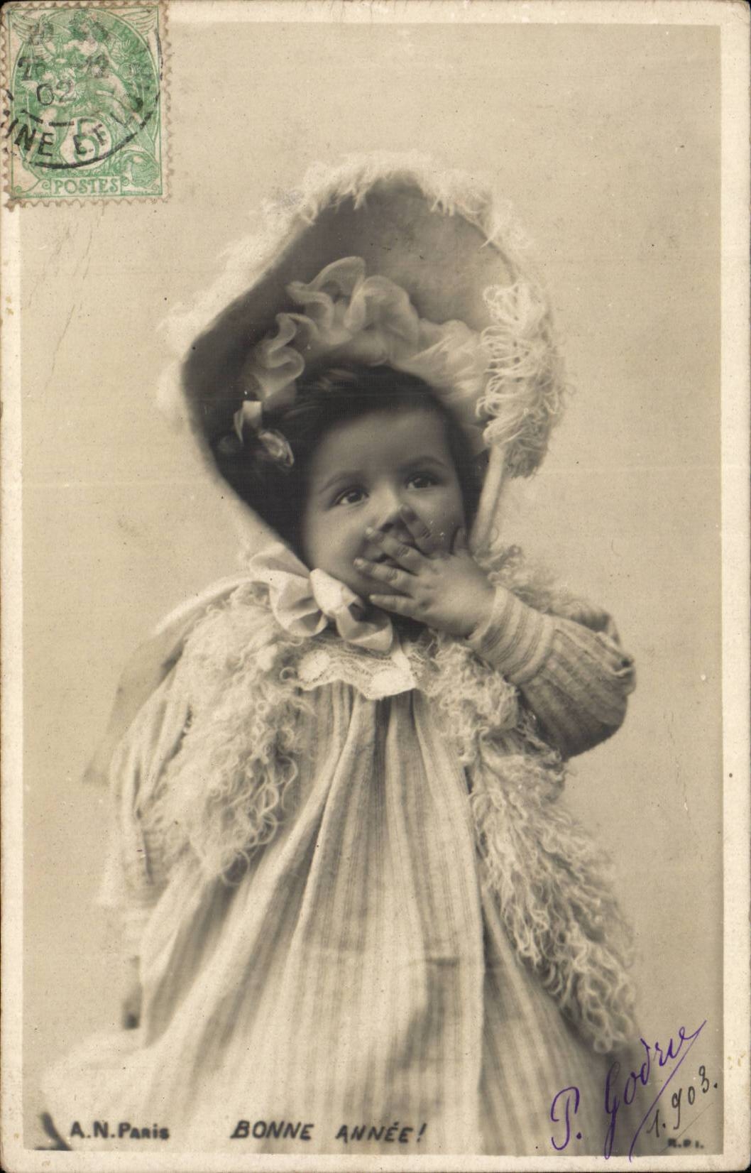 CPA Fantaisie Enfant Bebe