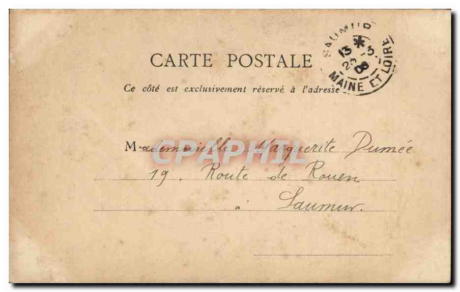 CPA Fantaisie Enfant  — Rückseite