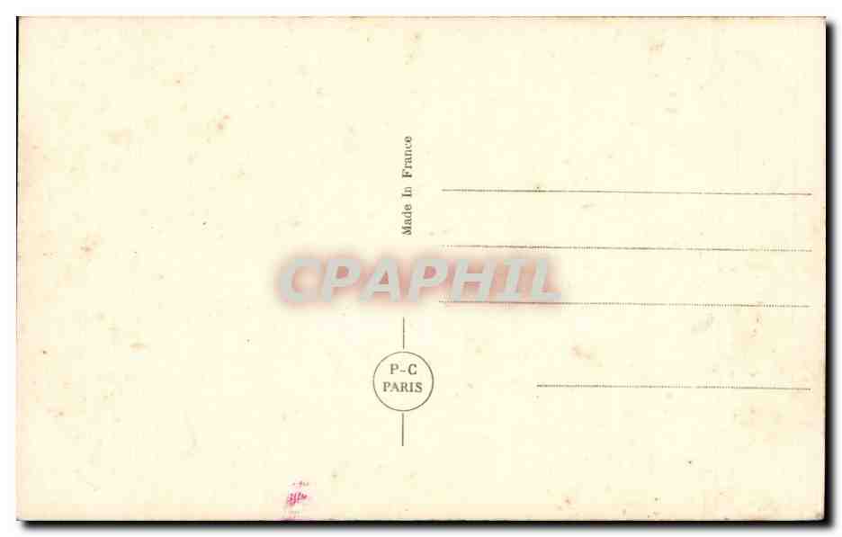 CPA Fantaisie Enfant — Rückseite