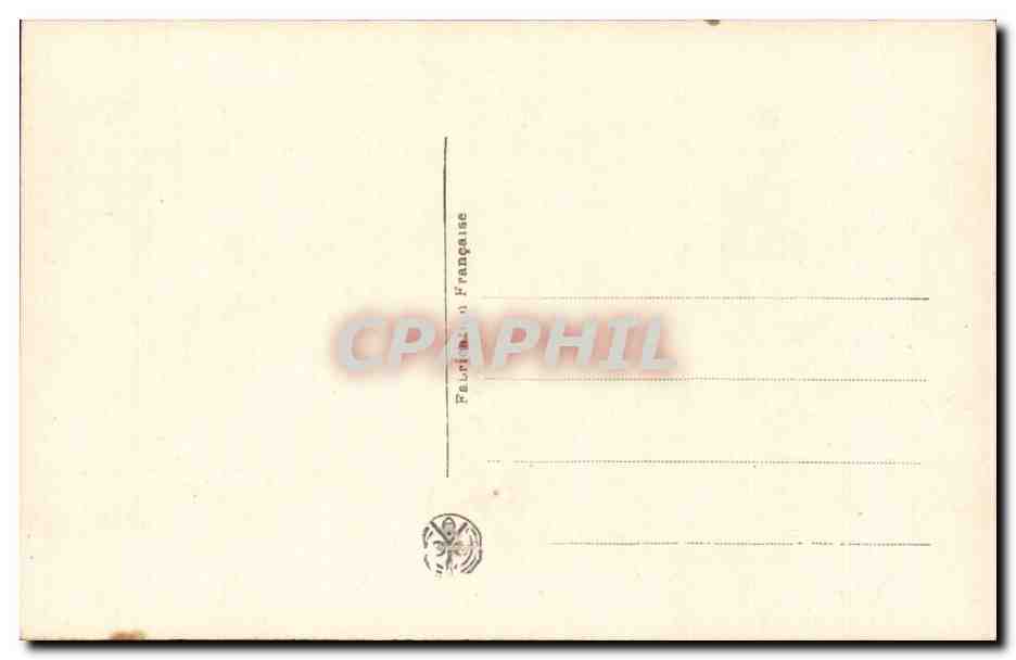 CPA Les as de l'aviation Comt Brocard Commandant L'escadrille des cygognes — Rückseite