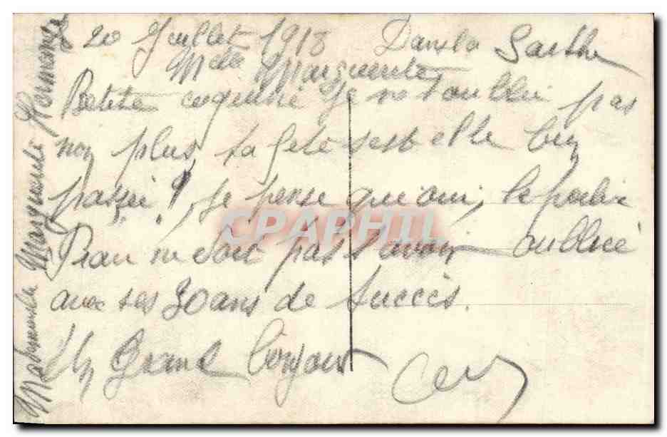 Deux tourtereaux!... Et deux tourtereaux — DIX 869/3 — Verso