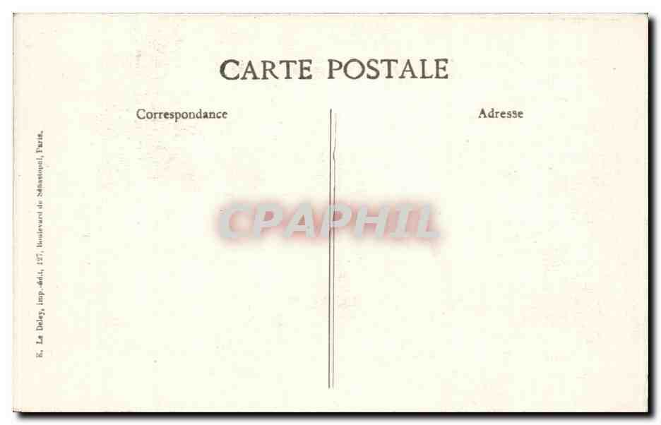 CPA Les zeppelins sur Paris Crimes odieux des pirates boches Interieur d'une maison Militaria  — Rückseite