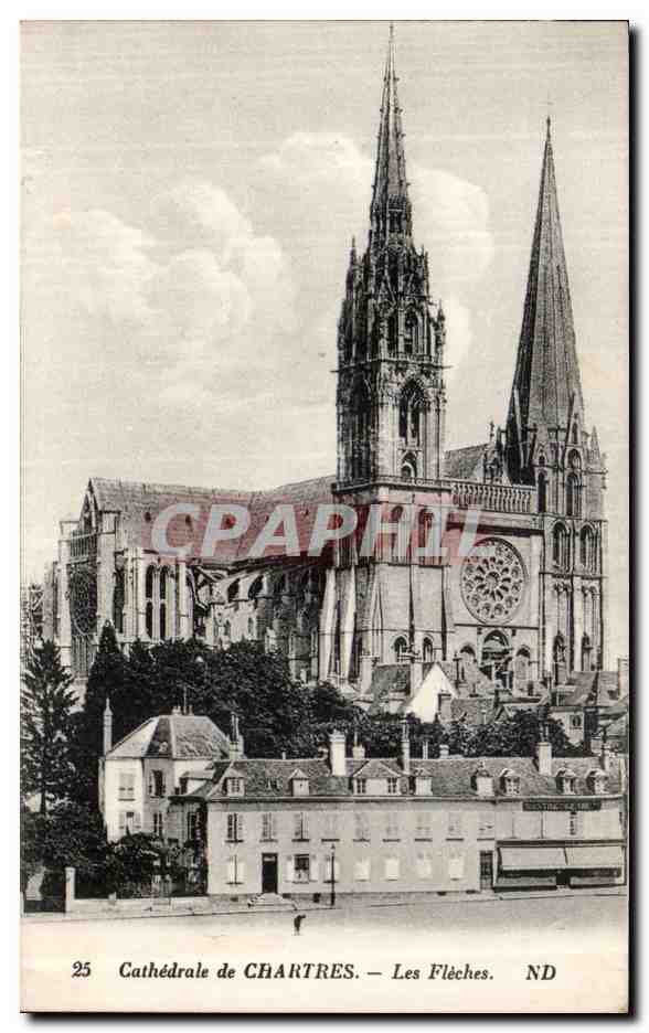 CPA Chartres Les fleches