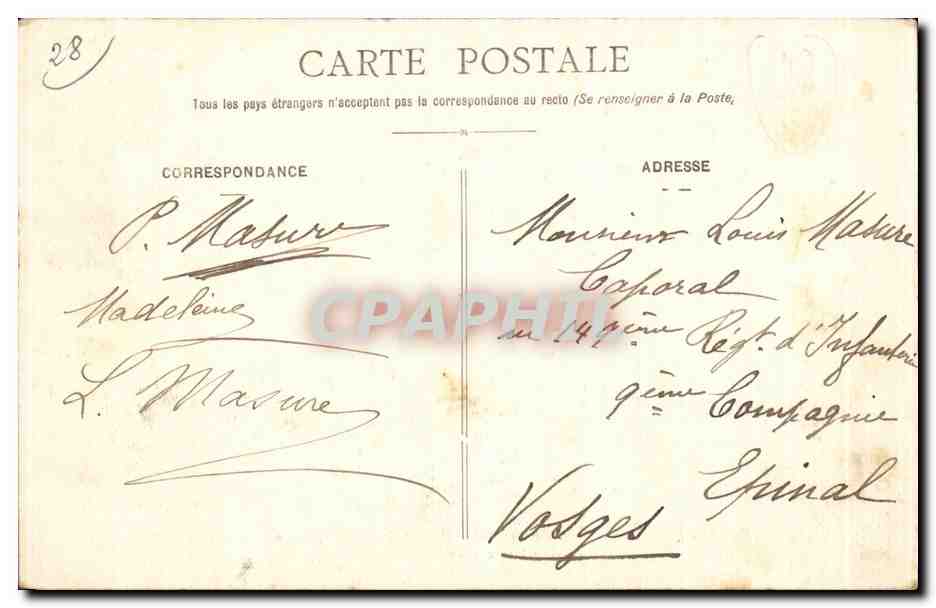 Loigny-la-Bataille (E.-et-L.) — Bataille de Loigny — Charge des Zouaves Pontificaux, 2 Décembre 1870 — Tableau de Lionel Royer — S.A.A. E. Lanssoud, Châteaudun — Reverso