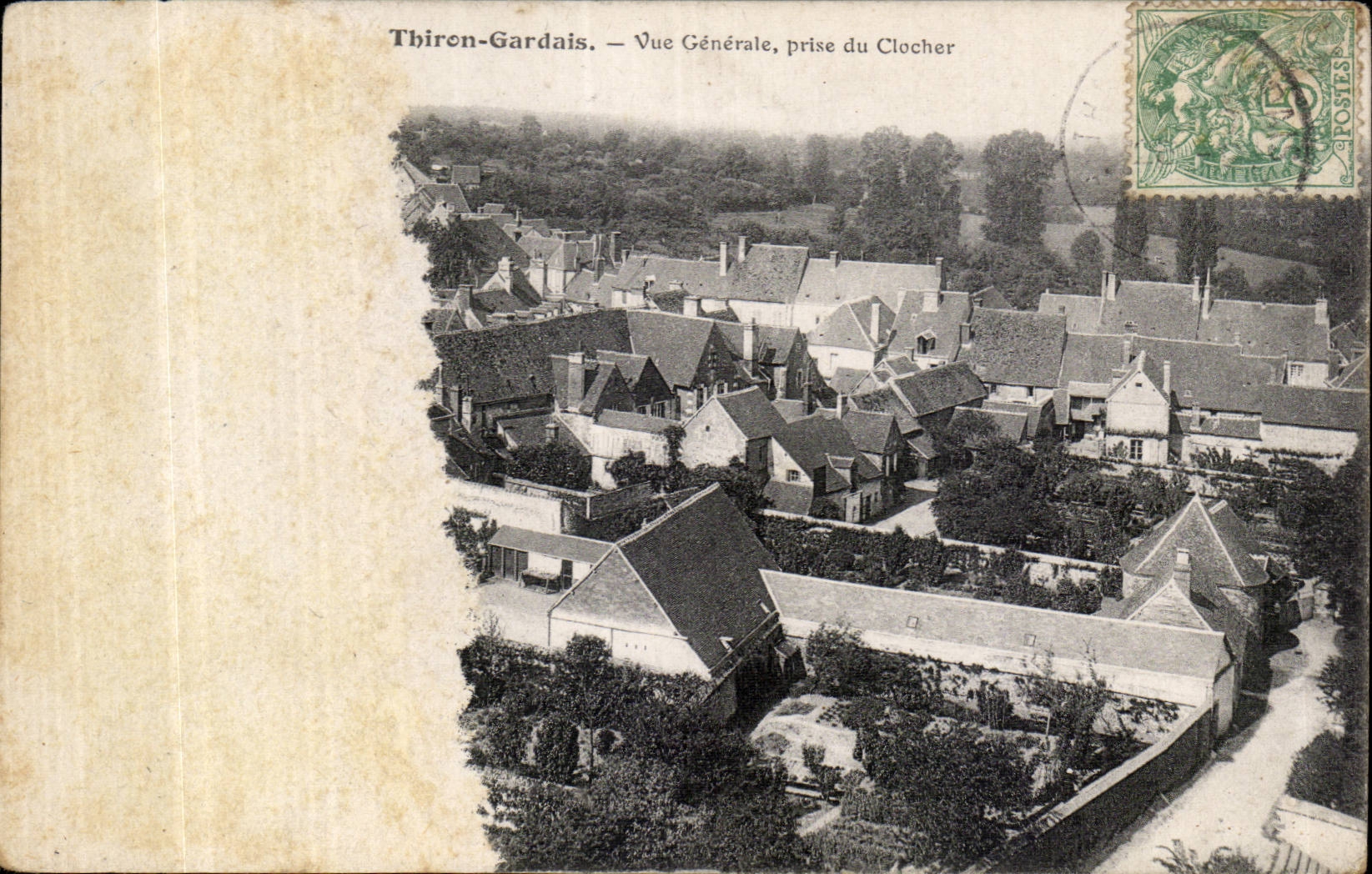 Thiron-Gardais — Vue Générale, prise du Clocher