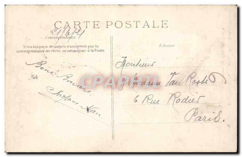 Saint-Malo — Côte d'Émeraude, Le Château - La Tour aux Dames — Éditeur ELD, n° 2009 — Verso