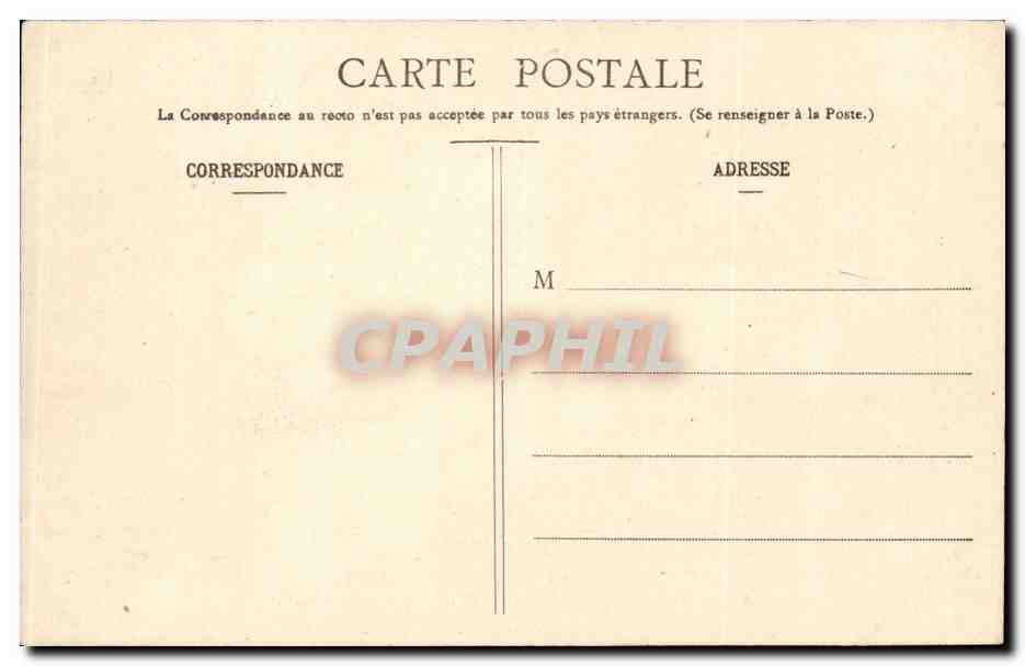 Château des Rochers, près Vitré — Collection E. Hamonic — Cliché M. Albert Durand — Verso