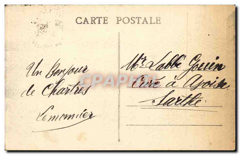 Chartres (E-et-L.) — Pont du Massacre et Chapelle de la Brèche — G. Rouault, éditeurs, Dreux — Rückseite