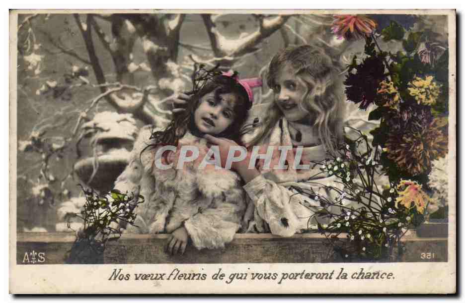CPA Fantaisie Enfants