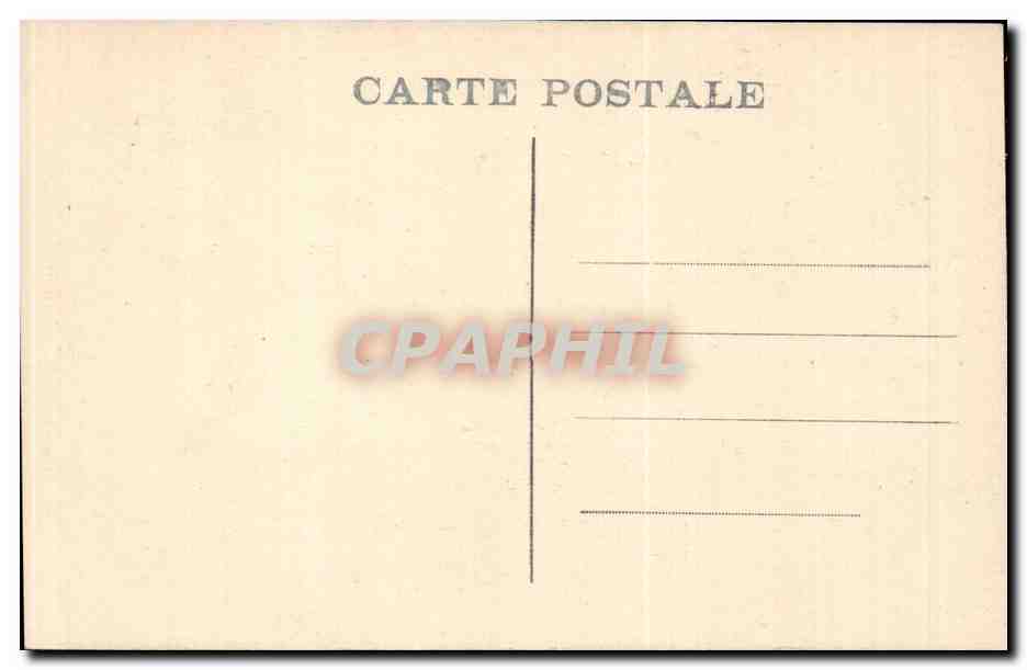 CPA Toulouse Hotel de pierre — Verso