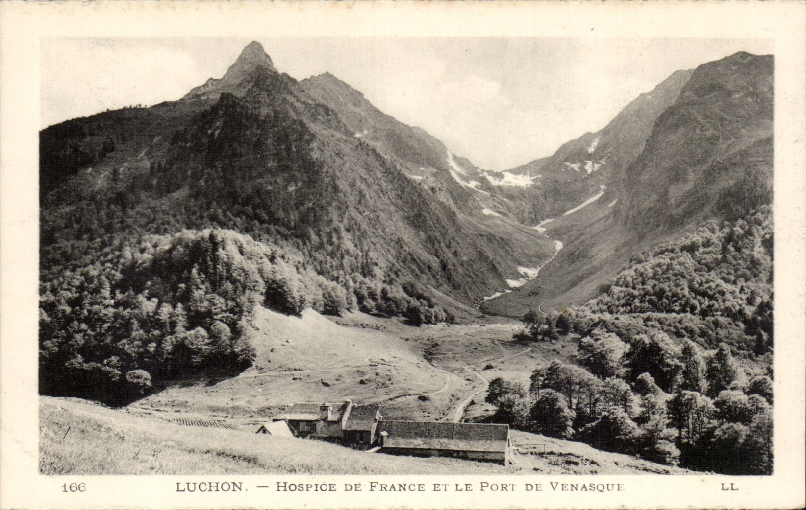 CPA Luchon Hospice de France et le port de Venasque