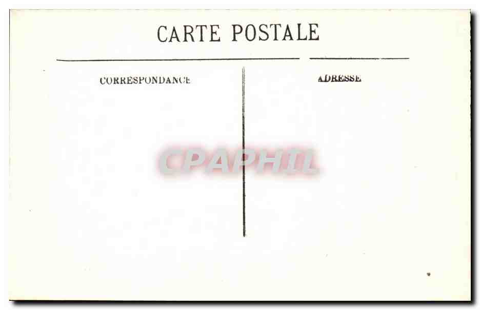 Saint-Béat — Vue sur la Garonne, l'Esplanade et le Château — LL. — N°10 — Rückseite