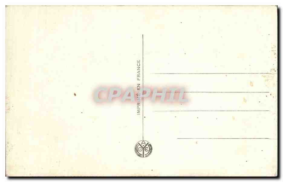 CPA Fantaisie Femme Heureux Anniversaire — Verso