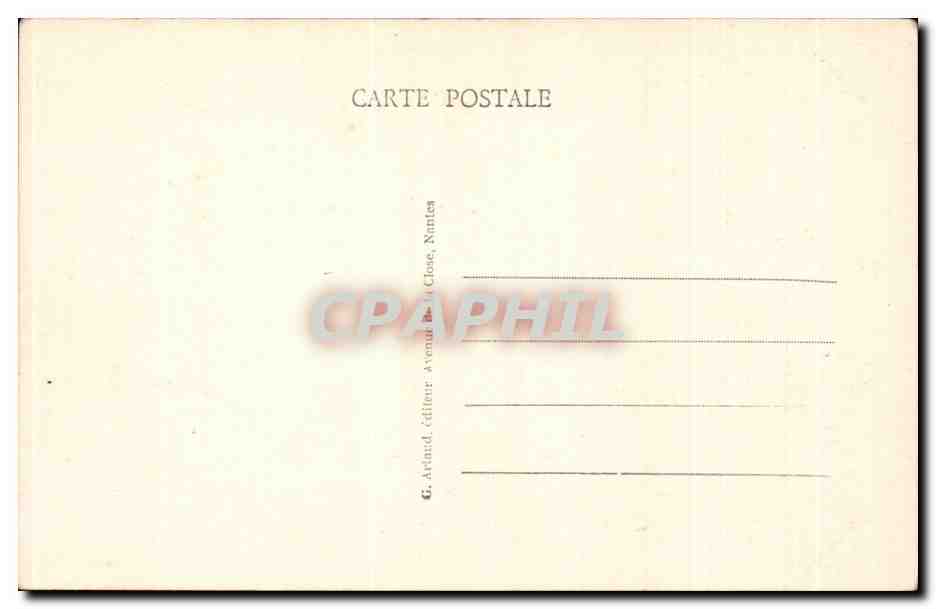 CPA Fantaisie En Bretagne Lits clos  — Verso
