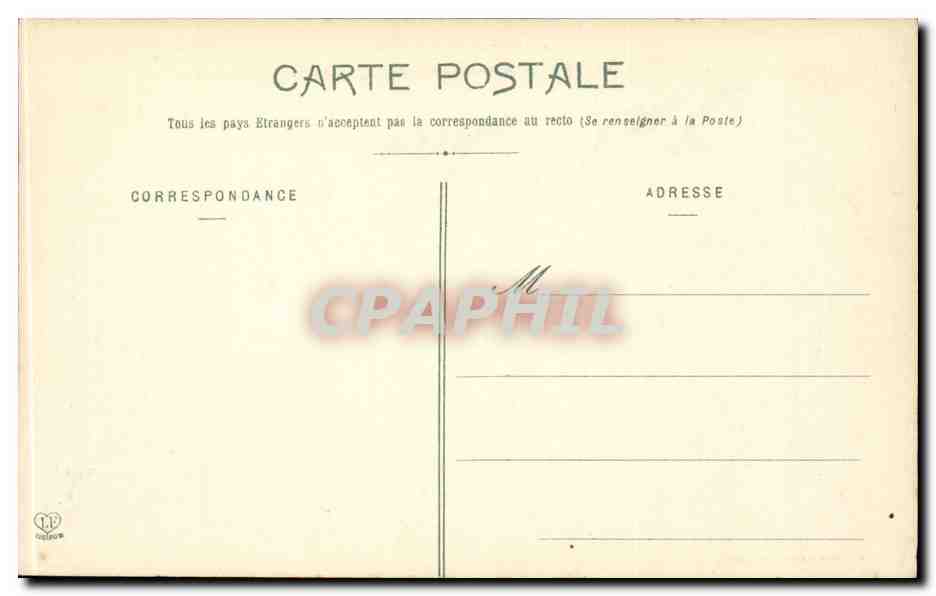 CPA St Bertrand de Cominges La cathedrale Veud e l'est — Verso