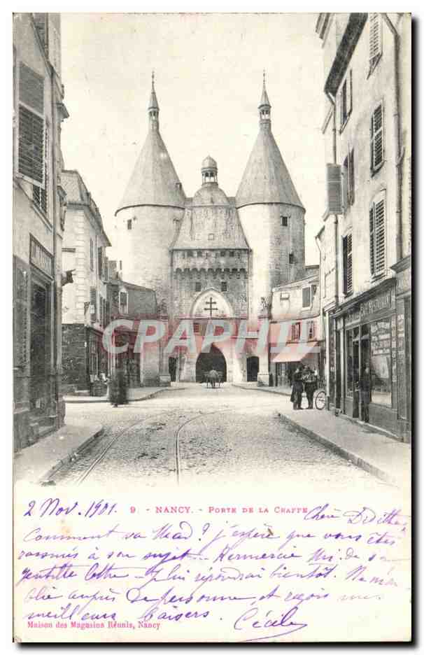 CPA Nancy Porte de la Craffe